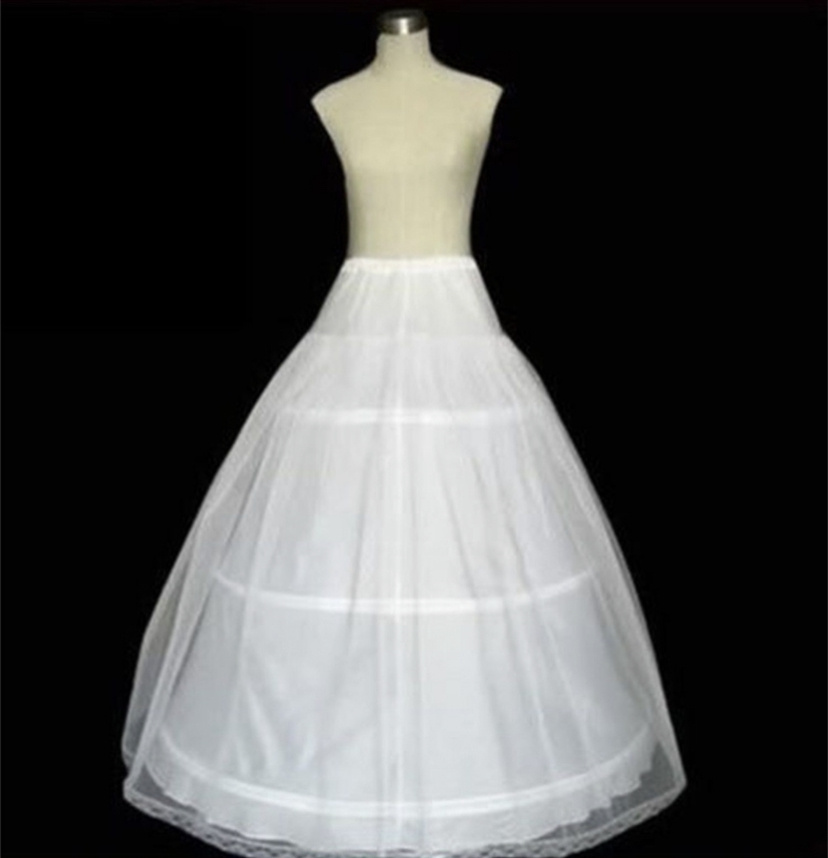 Biele/smotanové dlhé svadobné šaty s kamienkami s 3/4 rukávom 206LB