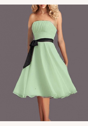 Zelené midi korzetové šaty 060