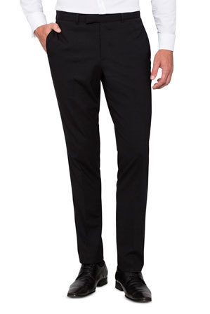 Pierre Cardin čierny pánsky oblek slim fit 022PC