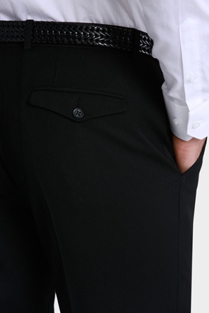 Pierre Cardin čierny pánsky oblek slim fit 023PC