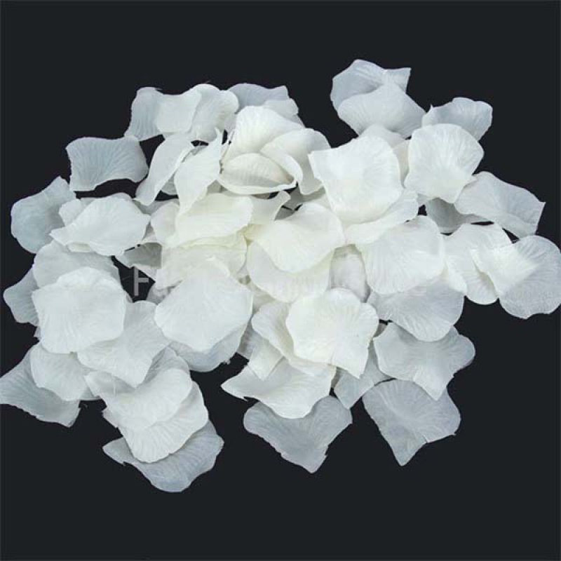 001 Biele lupene ruží