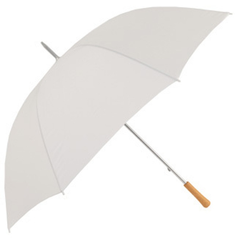 001 Biely svadobný dáždnik