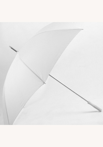 003 Biely svadobný dáždnik