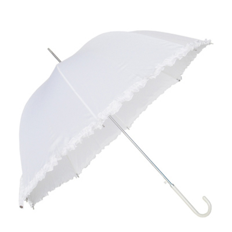 007 Biely svadobný dáždnik 