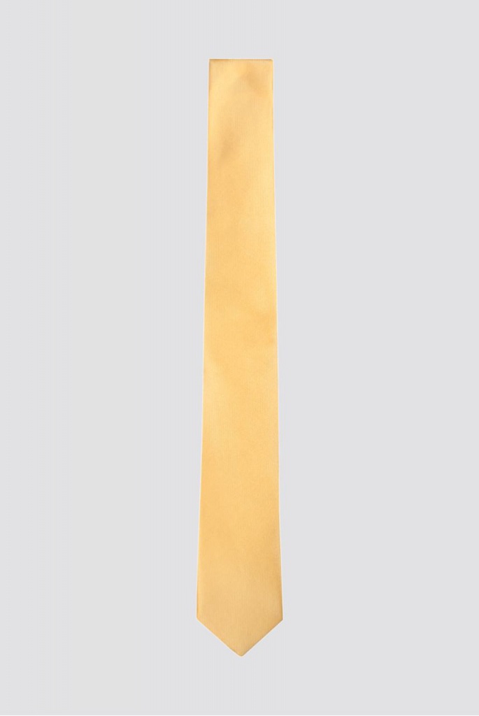 Zlatá kravata s vreckovkou 003SDL