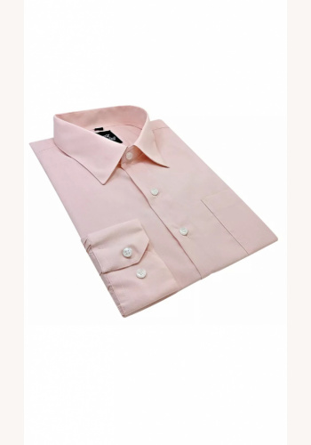 Plus ružová pánska košeľa formal s dlhým rukávom regular 062Ec