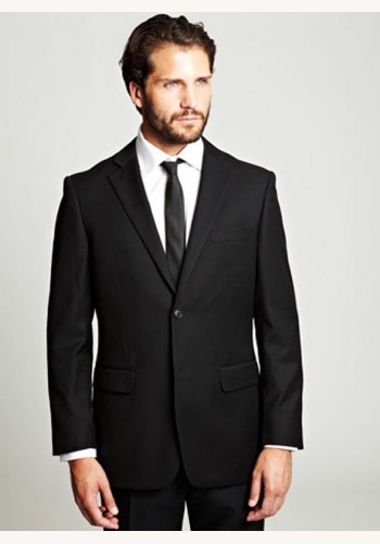 Čierny pánsky oblek regular fit 012
