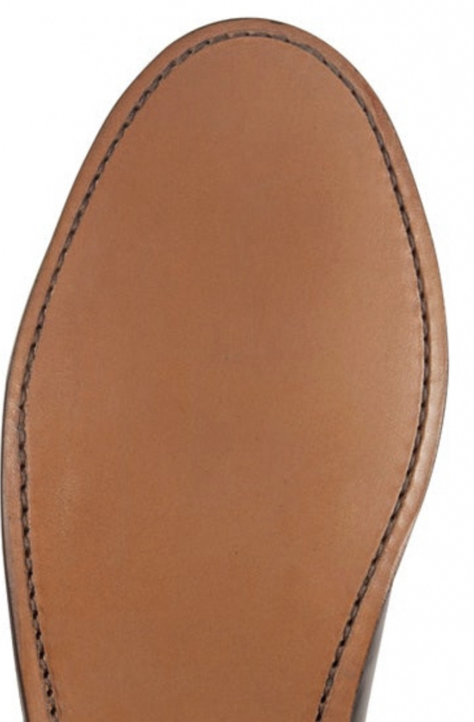 Čierne kožené ručne robené slip on mokasíny 022SW