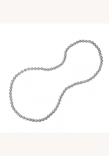 Strieborný perlový náhrdelník 046